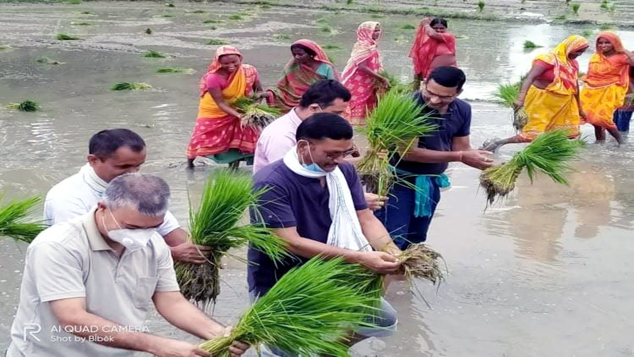 नेपाल किसान संघले धान दिवस मनायो