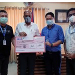 नेपाल एसबिआई बैंकद्वारा वीरगंज महानगरको कोरोना कोषमा रु. ५० हजार सहयोग