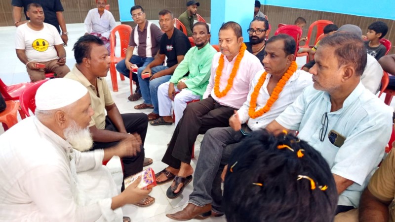 वीरगंज–२ मा नवनिर्मित सामुदायिक धर्मशालाको कार्यवाहक नगर प्रमुख आलमद्वारा उद्घाटन