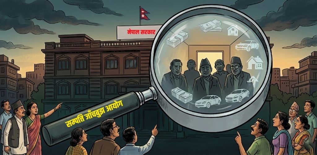 प्रधानमन्त्रीदेखि वडाध्यक्षसम्मलाई एक महिनाभित्र सम्पत्ति विवरण बुझाउन सम्पत्ति छानबिन आयोगको सूचना